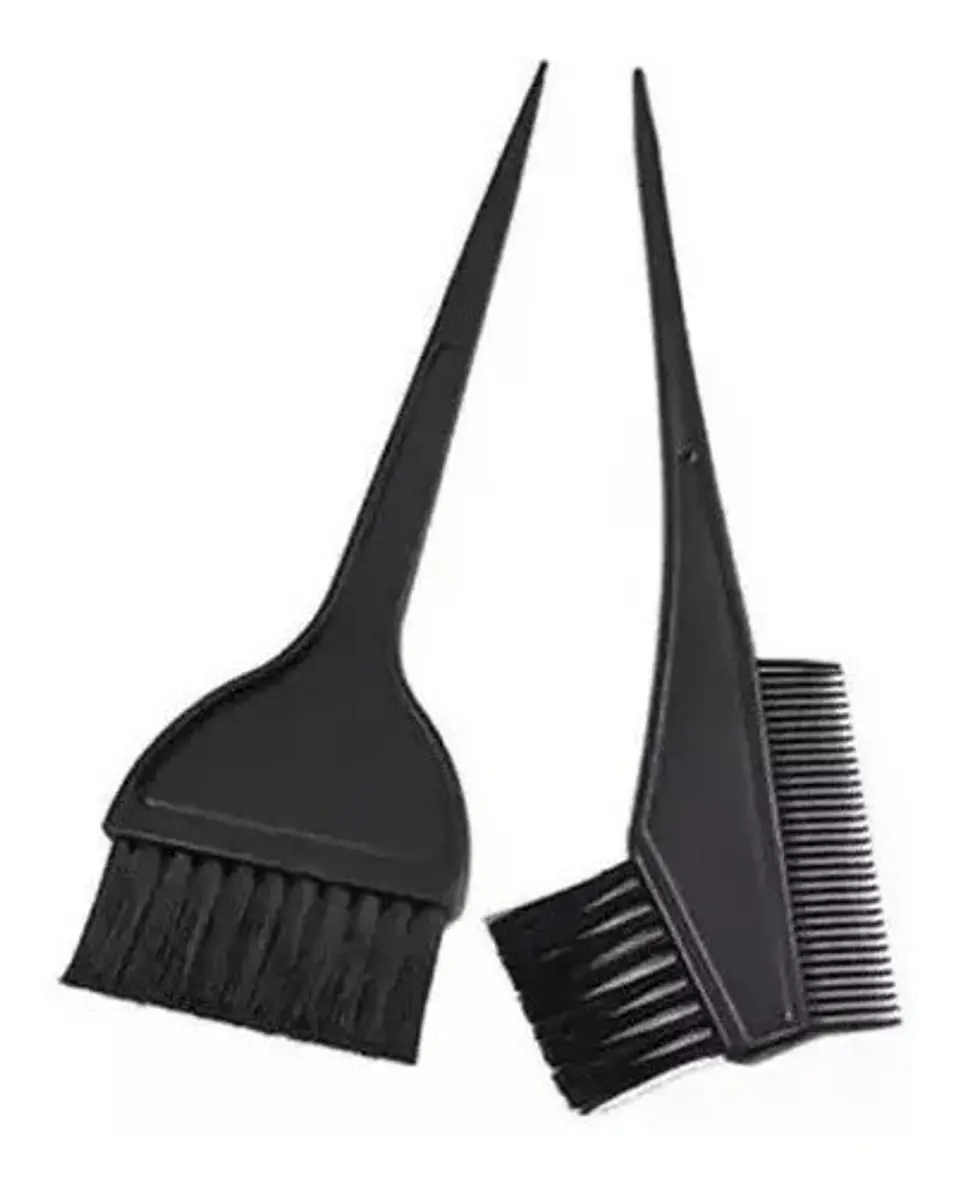Kit De Peluquería Pocillo + 3 Brochas Peluquería Teñir Pelo 5