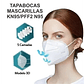 Pack 10 Unidades Mascarilla Kn95 Certificadas Ce Fda 5 Capas - Miniatura 3