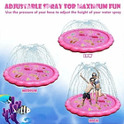 Alfombra Inflable Para Lluvia De Agua Cojín Verano Infantil 7