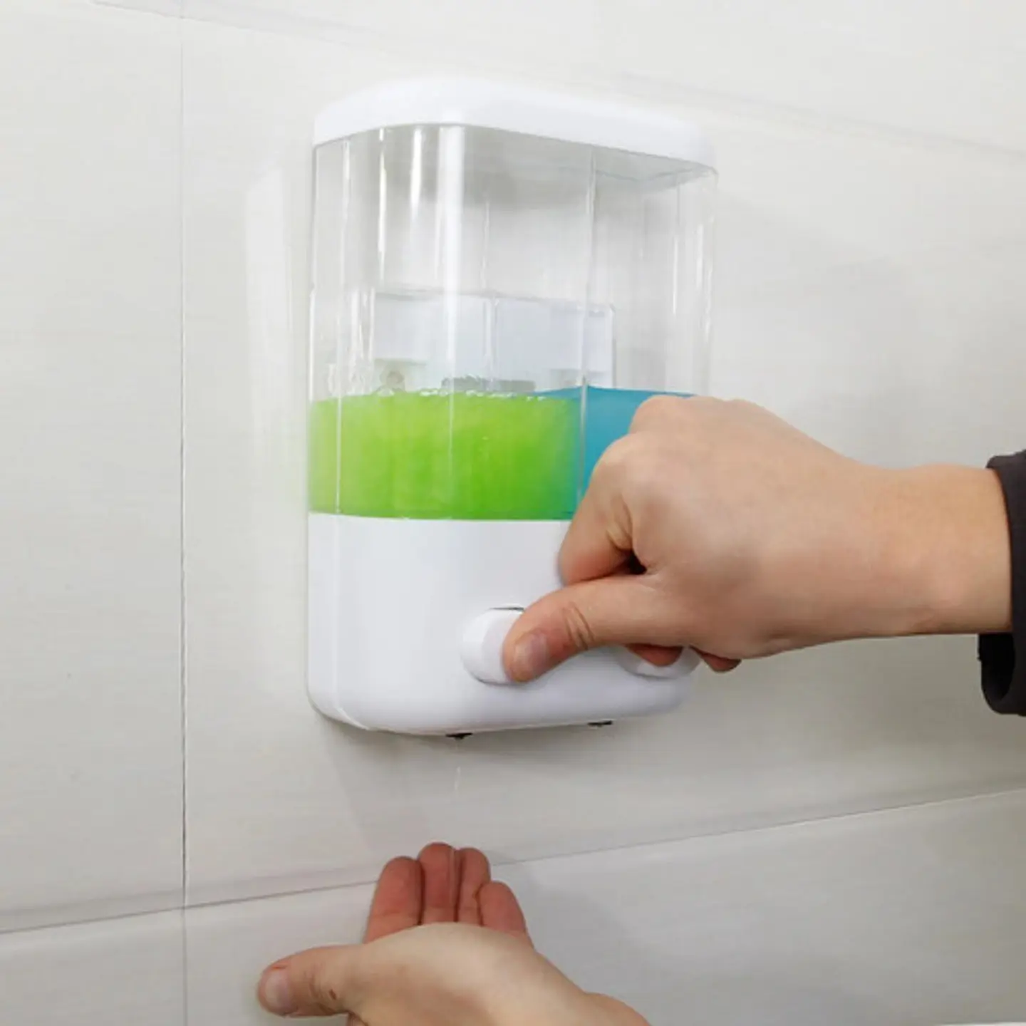 Dispensador Jabon Doble Muro  6