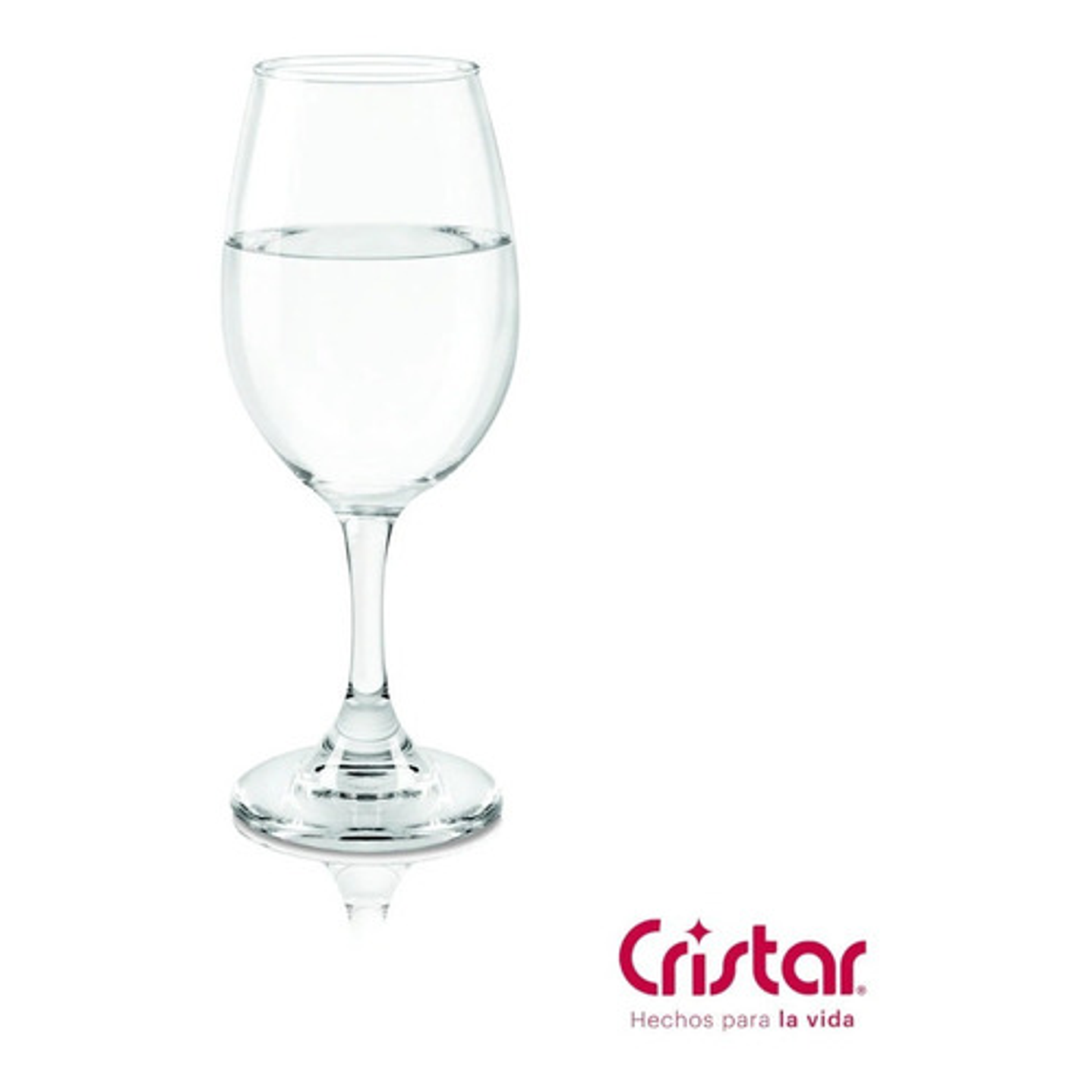 Set De 6 Copas Vino Cristar Rioja 386cc 2