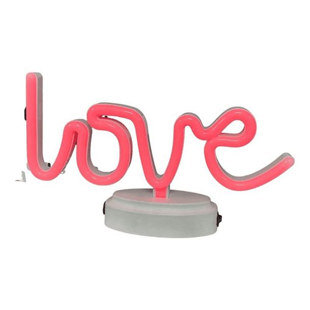 Palabra Love  Luz De Neon Led Decorativas Con Cable Usb