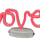 Palabra Love  Luz De Neon Led Decorativas Con Cable Usb - Miniatura 1