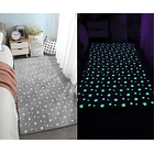 Alfombra Luminosas Lluvia De Estrellas Bajada De Cama  2