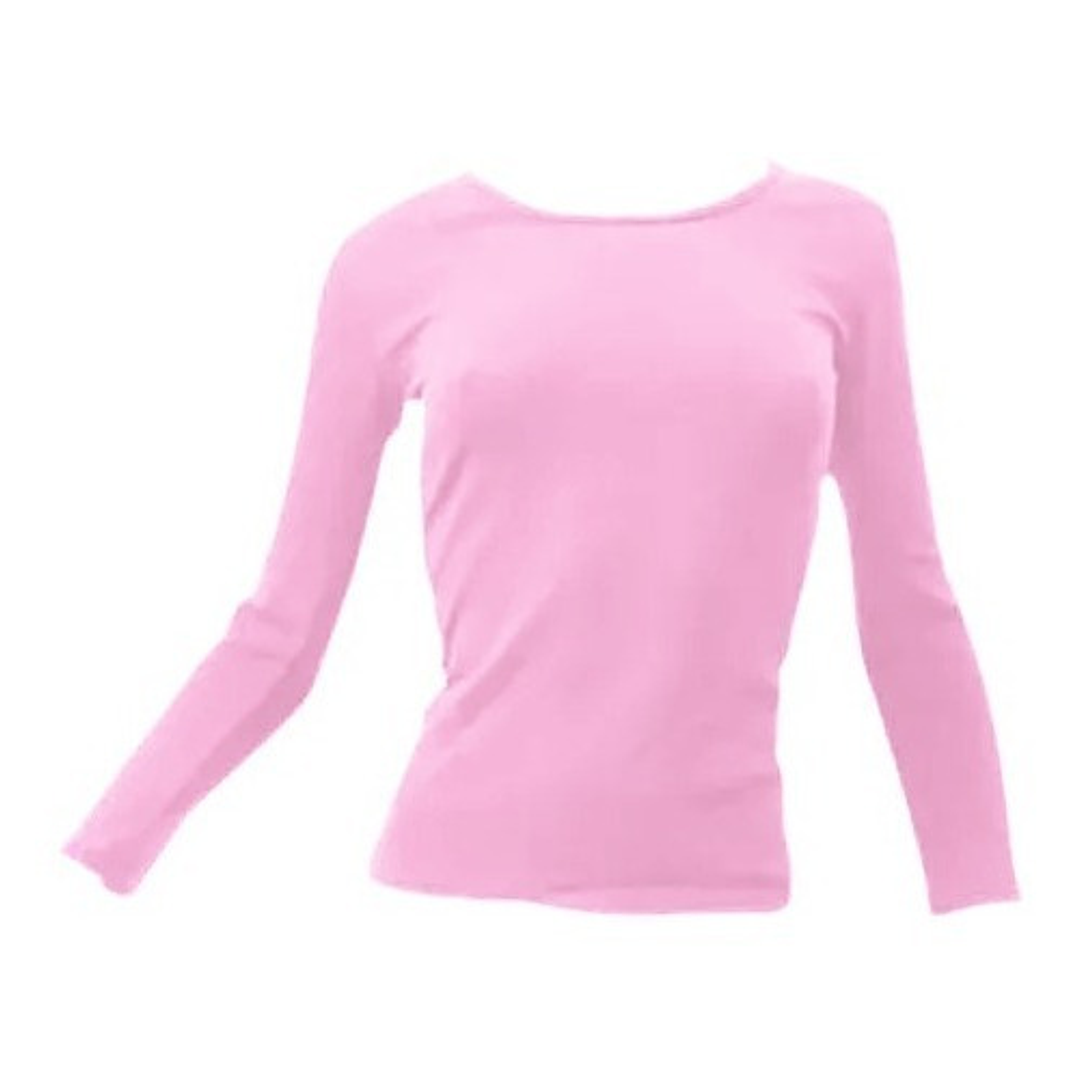 Camisetas Polar Fibra Bambu Dama Color Estandar Unica 8