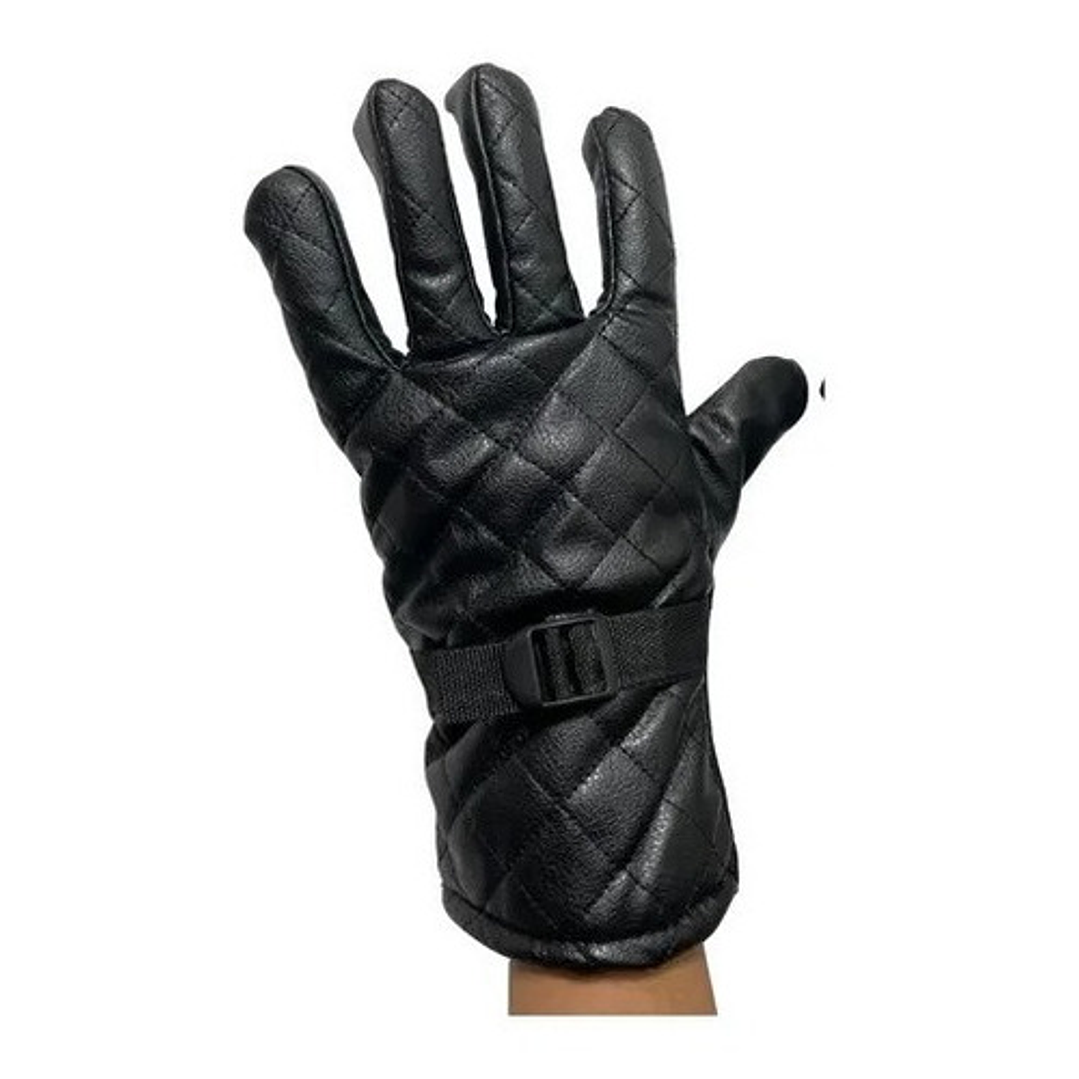 Guantes De Cuero Con Chiporro Térmicos Invierno Touch 2