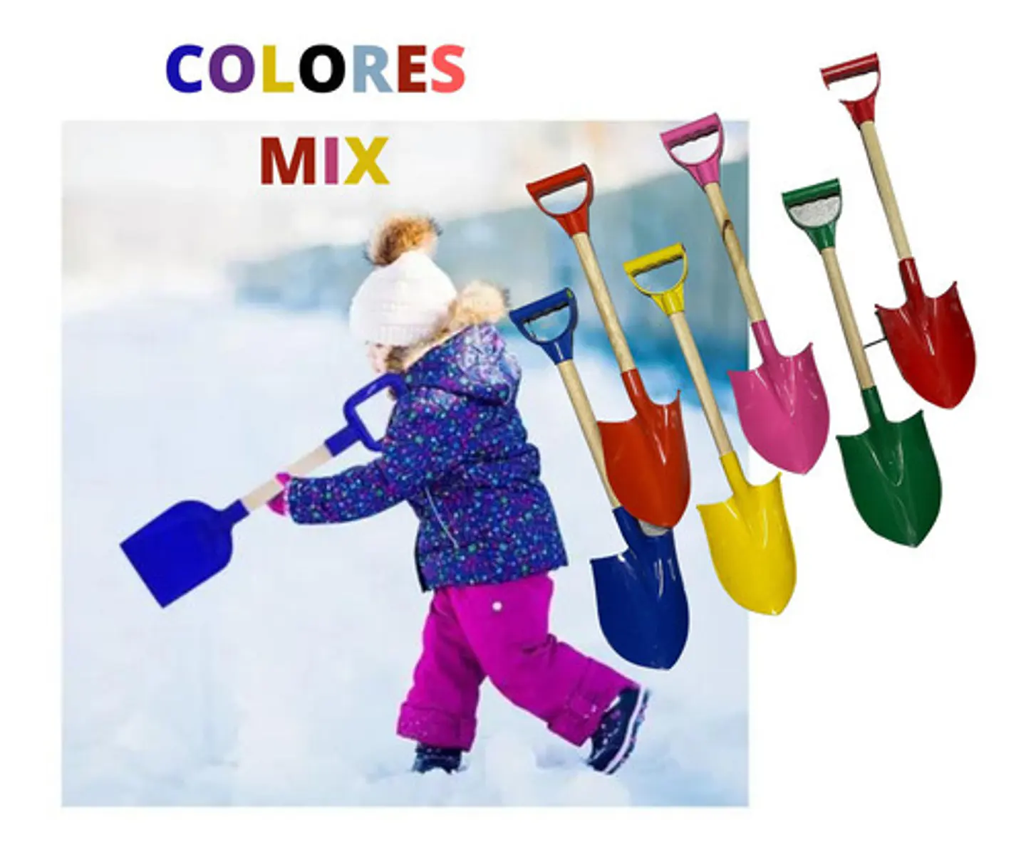 Pala De Nieve De Invierno Para Niños Juguetes Nieve 2