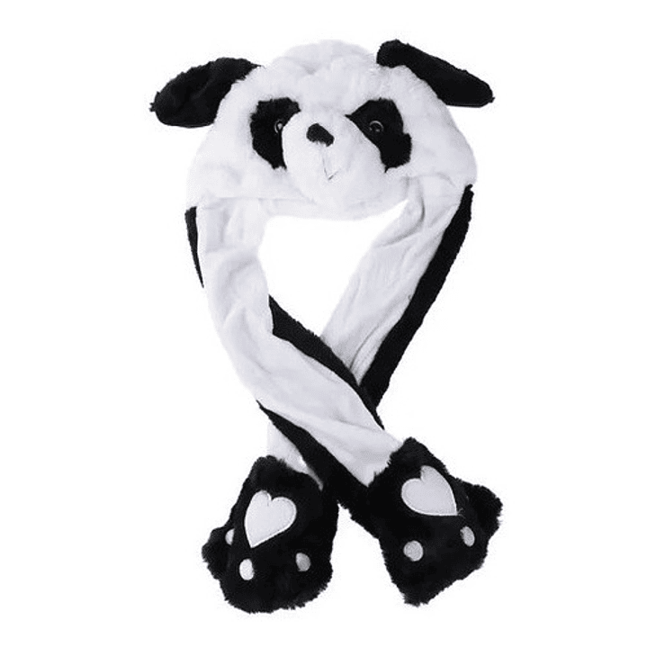 Gorro Peluche Perrito Invierno Cubre Orejas Niños Adultos 1