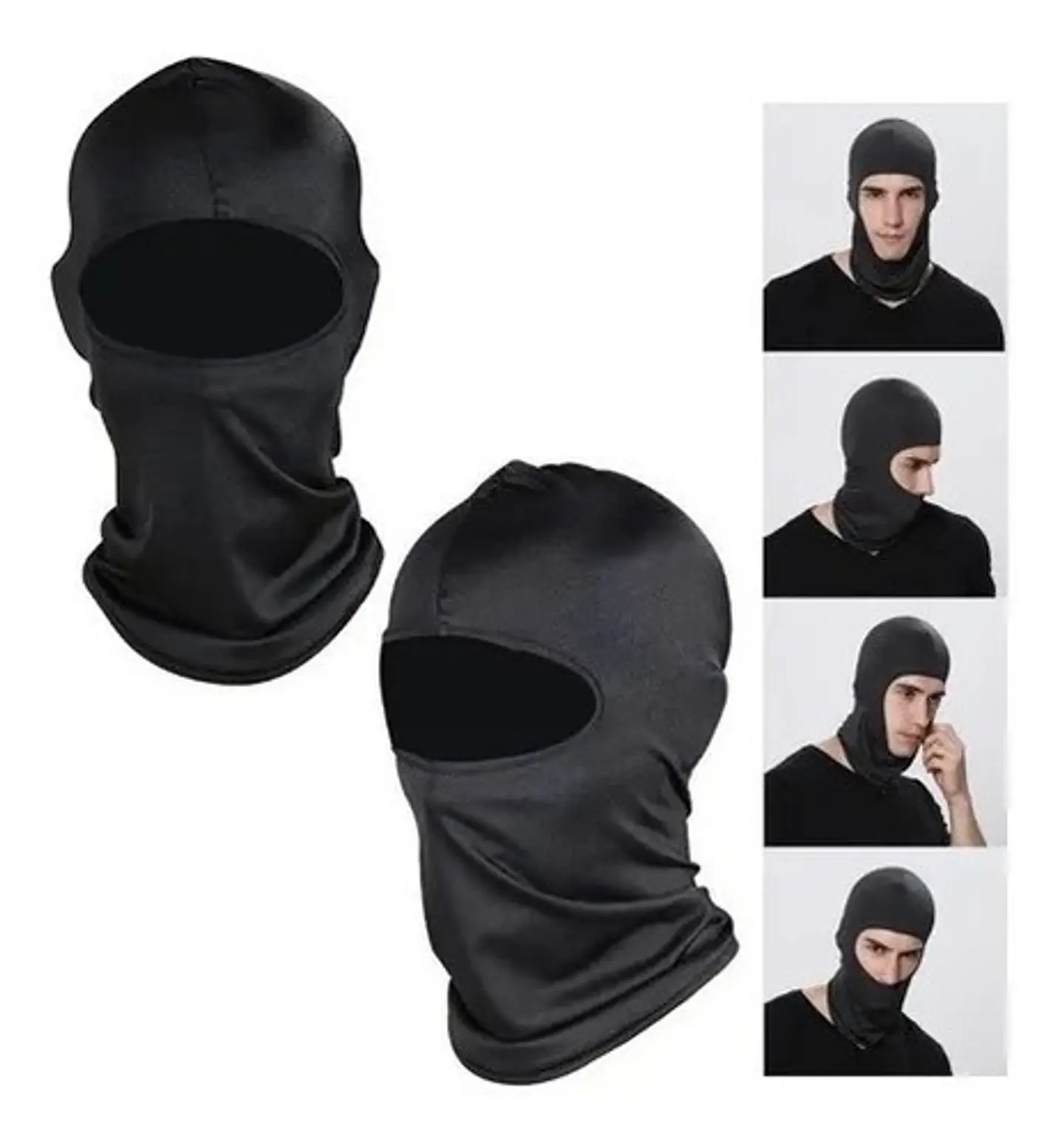 Balaclava De Lycra Térmica Tactica, Moto,trecking, Ciclismo  2