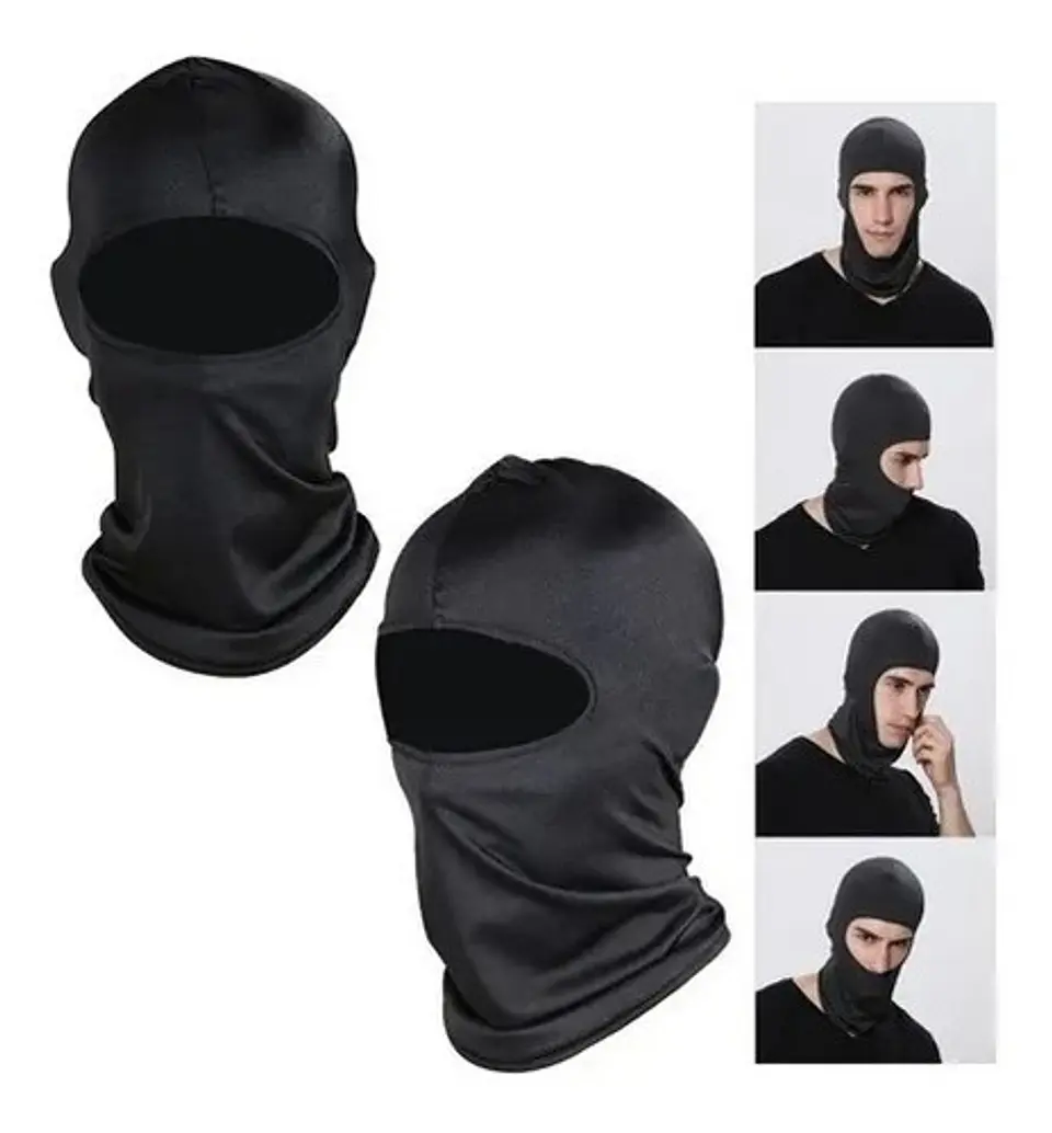 Balaclava De Lycra Térmica Tactica, Moto,trecking, Ciclismo  2