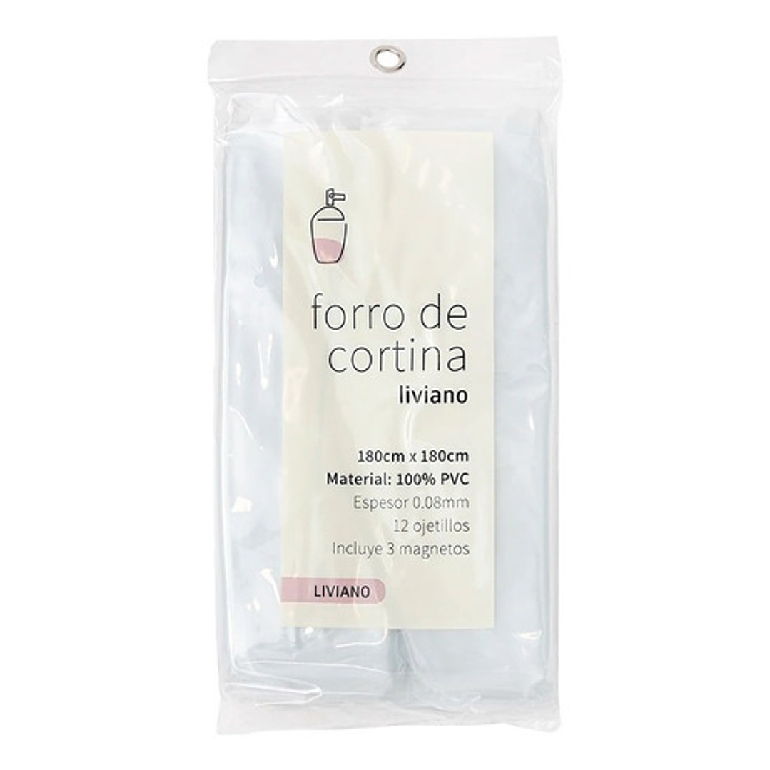 Forro Cortina De Baño Varios Modelos Con Soporte Magnetic 1