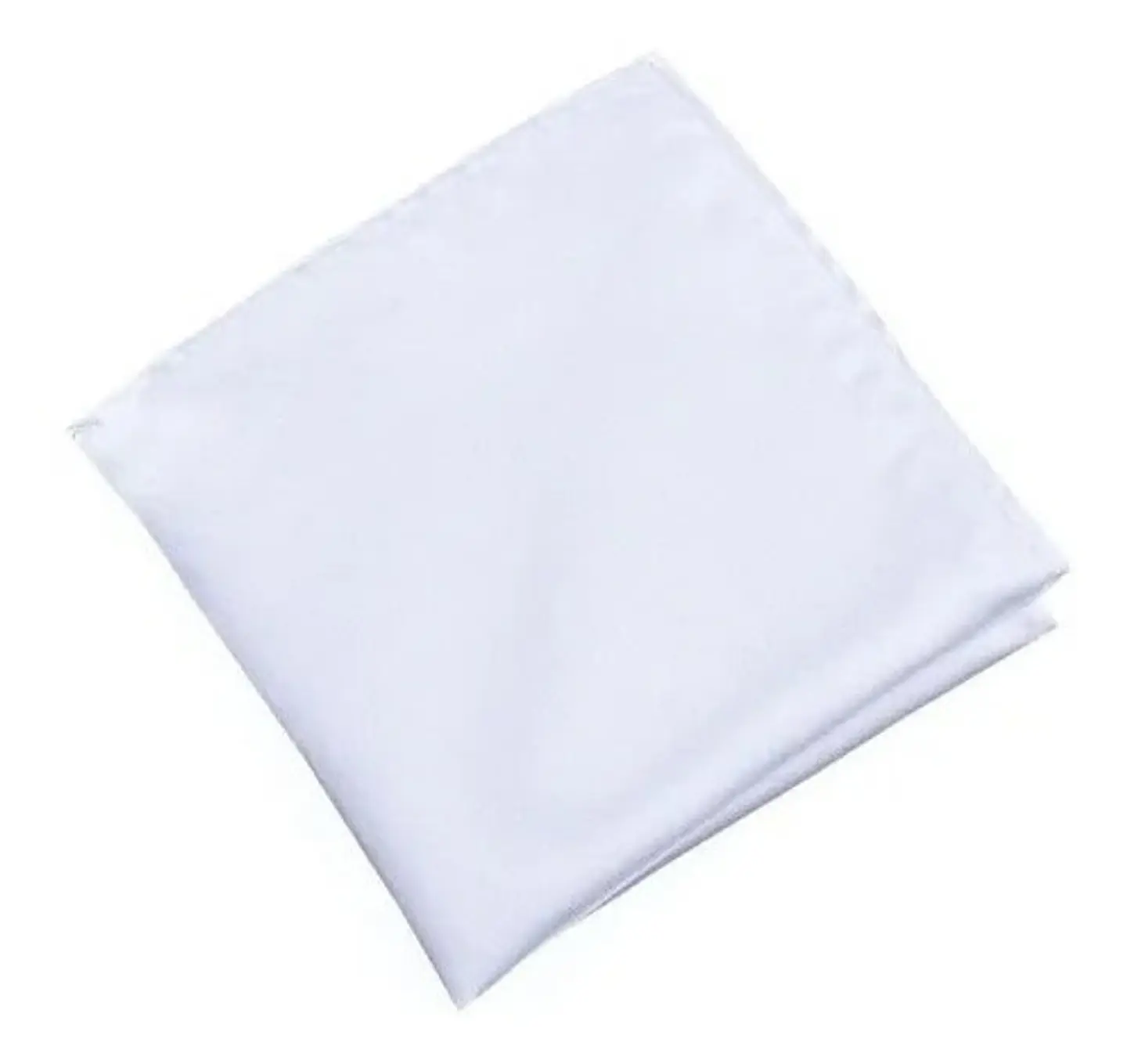 Pañuelos Blancos Para Hombre Cuadrados 12 Und  2
