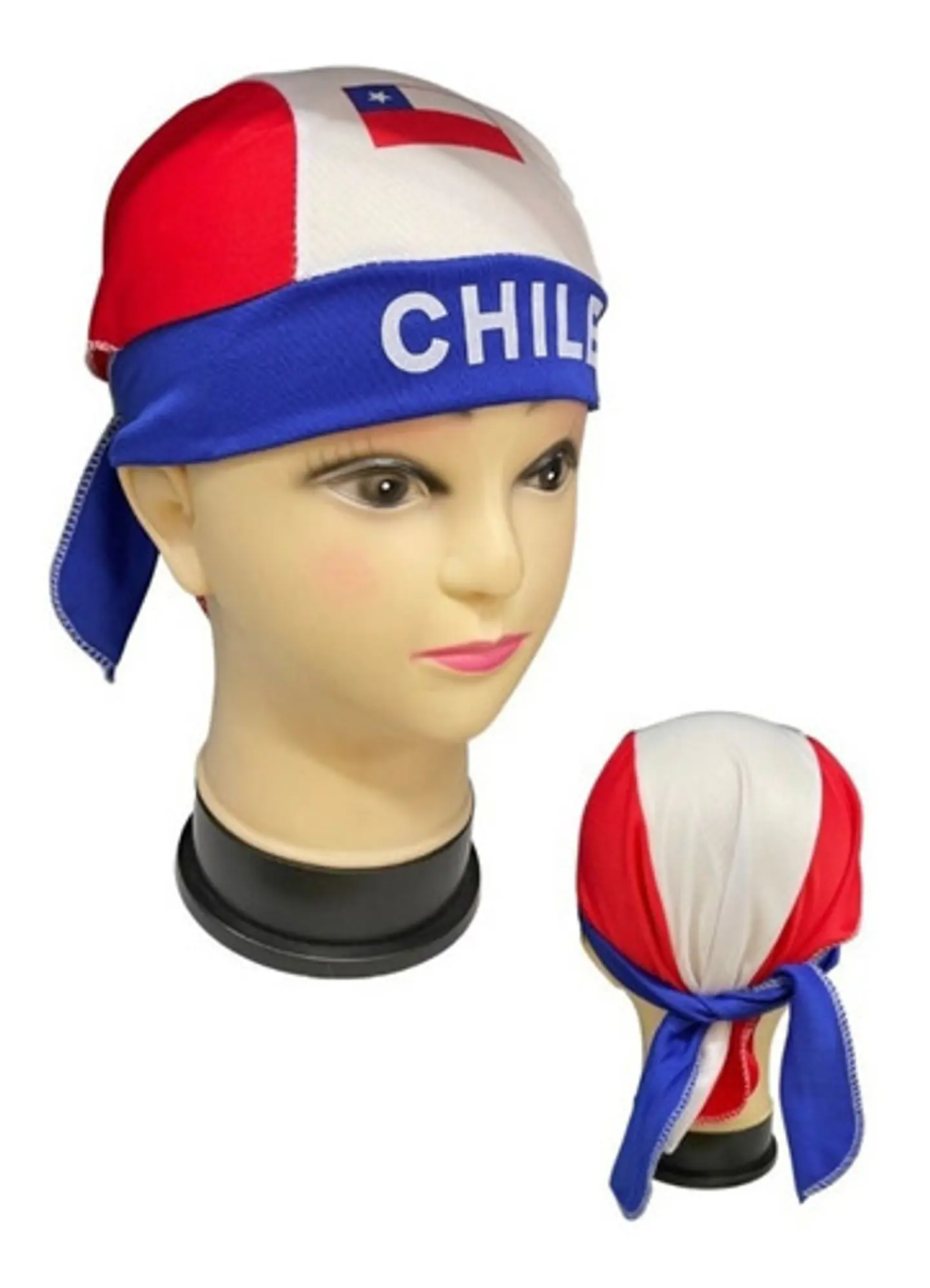 Pañoleta Gorro Bandera Chile Fiestas Patria Cotillón 1