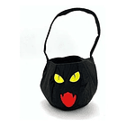 Bolsa Almacenamiento Halloween Cordón De Tela Gato 3