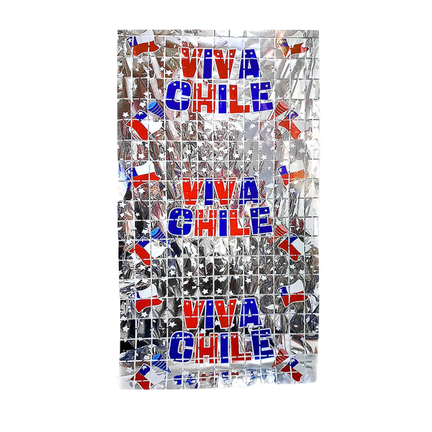 Adorno Mural Metalico Viva Chile Variados 2