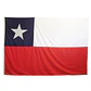 Bandera Chile 80 X 120 Cm Fiestas Patrias - Miniatura 1