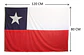 Bandera Chile 80 X 120 Cm Fiestas Patrias - Miniatura 2