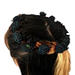 Cintillo De Flores Besito Goma Eva Diseño Corona Colores Mix - Miniatura 2