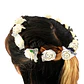 Cintillo De Flores Besito Goma Eva Diseño Corona Colores Mix - Miniatura 10
