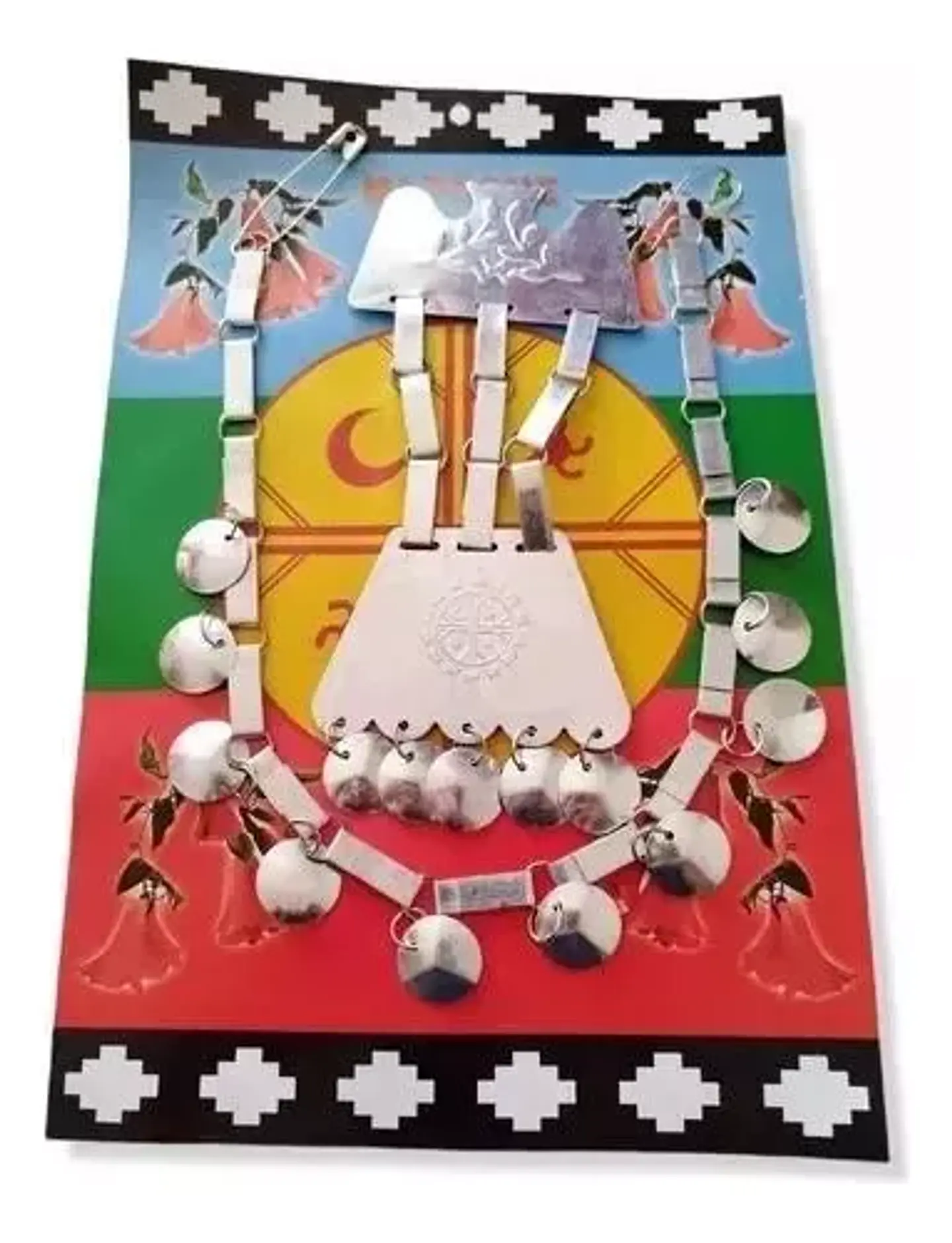 Accesorio Trapelakucha Trarilonco Mapuche Metalico 2