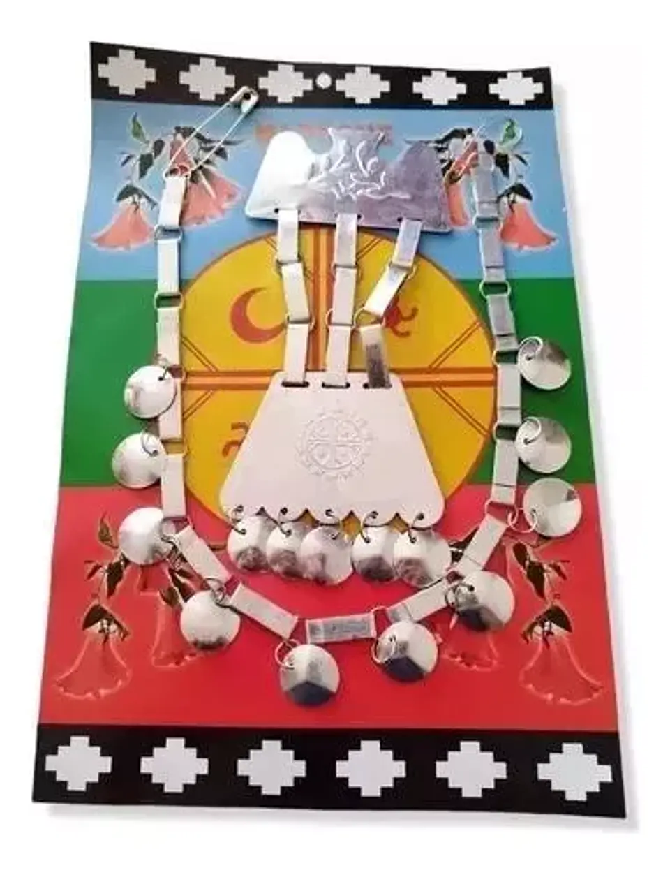 Accesorio Trapelakucha Trarilonco Mapuche Metalico 2