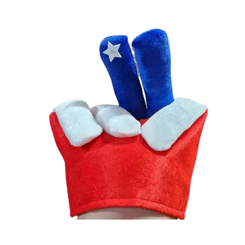 Gorro De Fiesta Chile Bandera Dedos Paz Fiestas Patrias