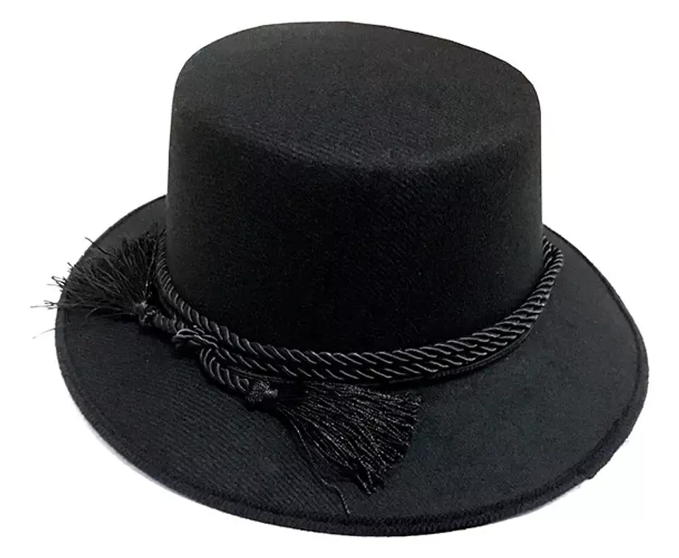 Sombrero Huaso Niño Fiestas Patrias Negro Talla Única 1