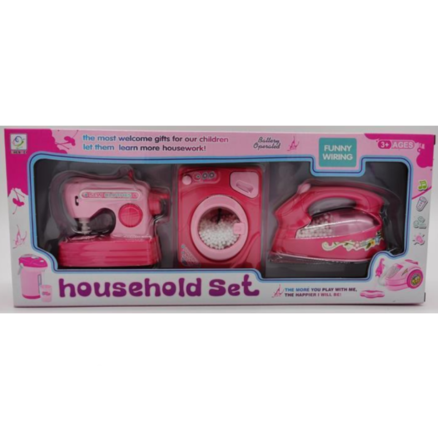 Juguetes Para Niñas 3 Años Set Electrodoméstico Regalo