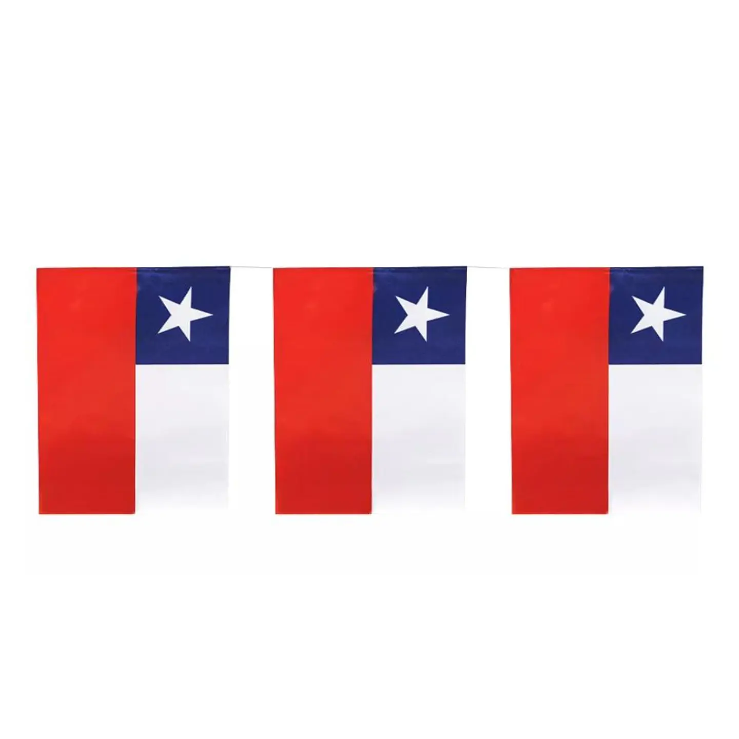 Guirnalda Tricolor Bandera Fiestas Patrias Papel 10 Mts 1