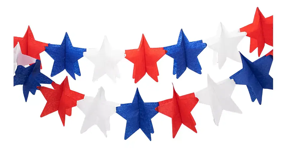 Guirnalda Tricolor Chile Fiestas Patrias 2mts Para Colgar 3