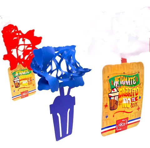 Guirnalda Guachaca Chile Fiestas Patrias 2mts X 1 Unidad