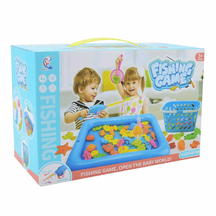 Set De Pesca Con Piscina Para Niños Juguetes, 1