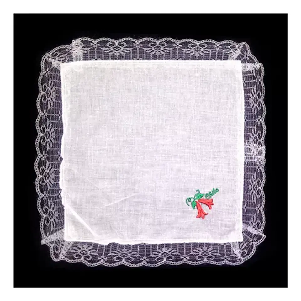 Pack 12 Pañuelos Diseño Pareja Fiestas Patrias Pañoleta 1