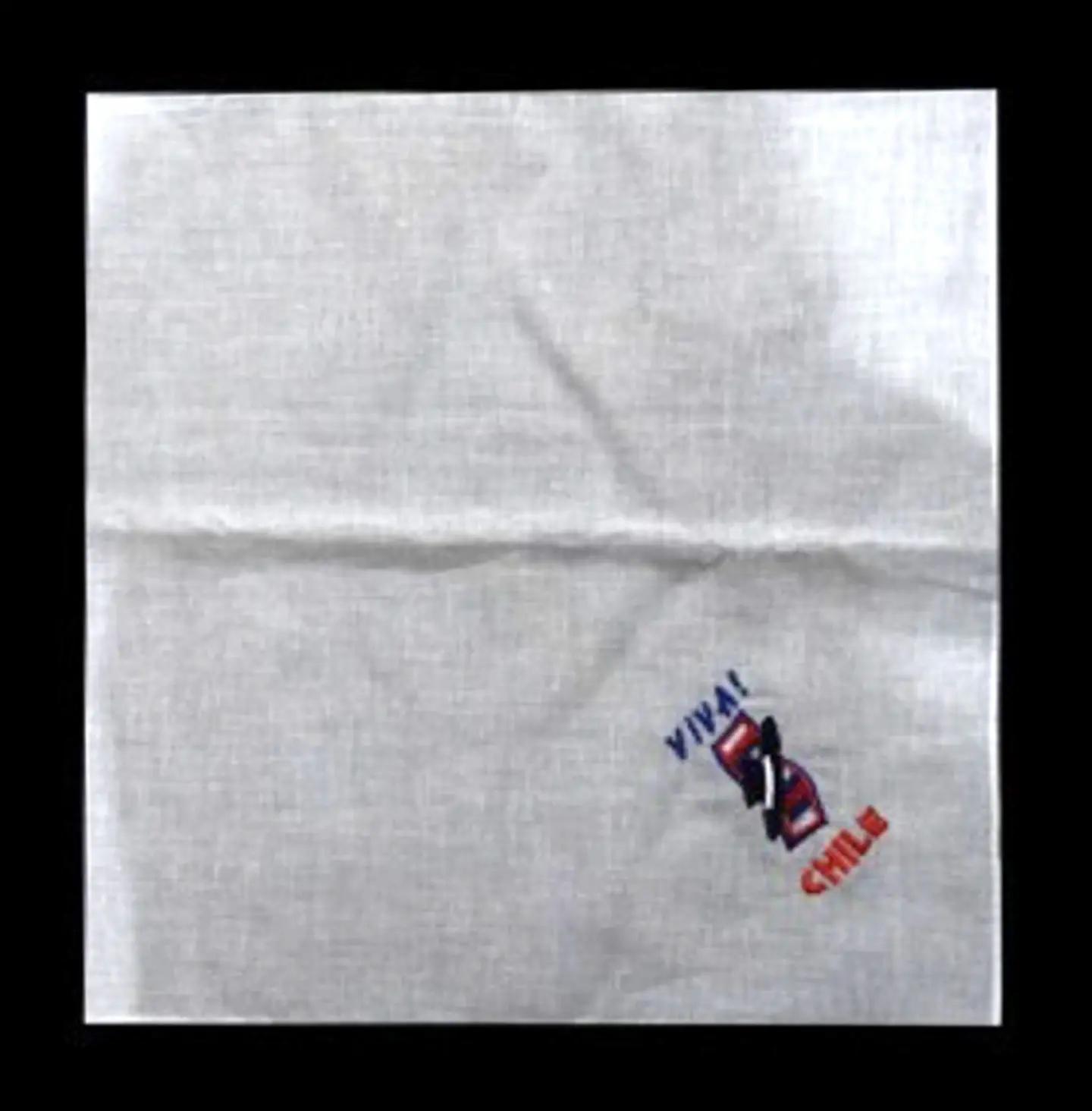 Pack 12 Pañuelos Diseño Bordado Viva Chile Fiestas Patrias 1