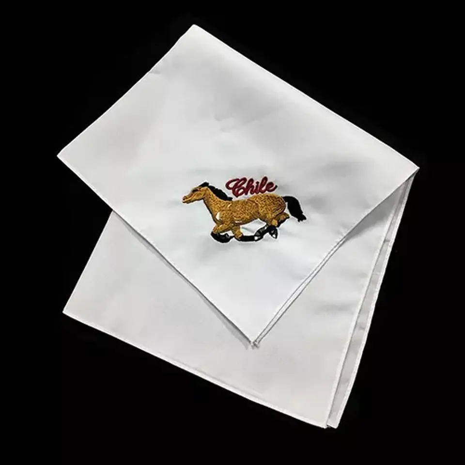 Pack 12 Pañuelos Diseño Competencia Caballo Fiestas Patrias 1