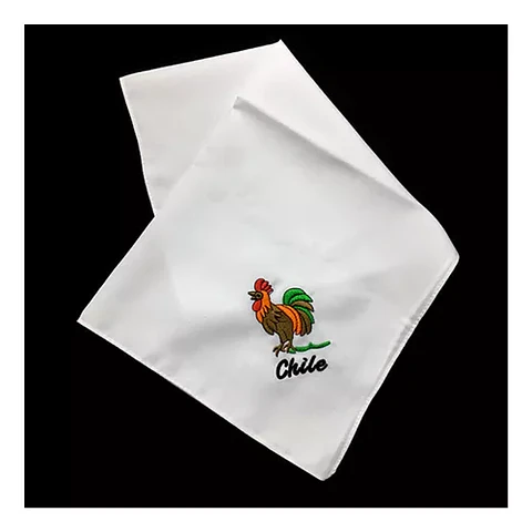 Pack 12 Pañuelos Diseño Competencia Gallo Fiestas Patrias