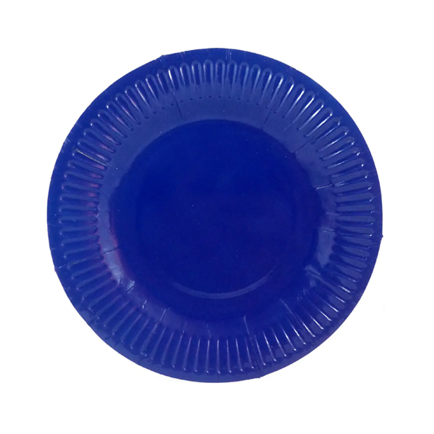 Plato Desechable Cartón 18cm Colores X10 Fiesta 1
