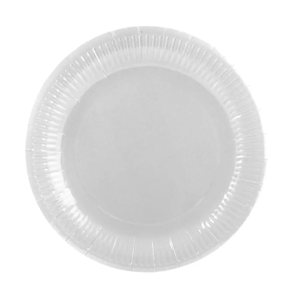 Plato Desechable Cartón 18cm Colores X10 Fiesta 2