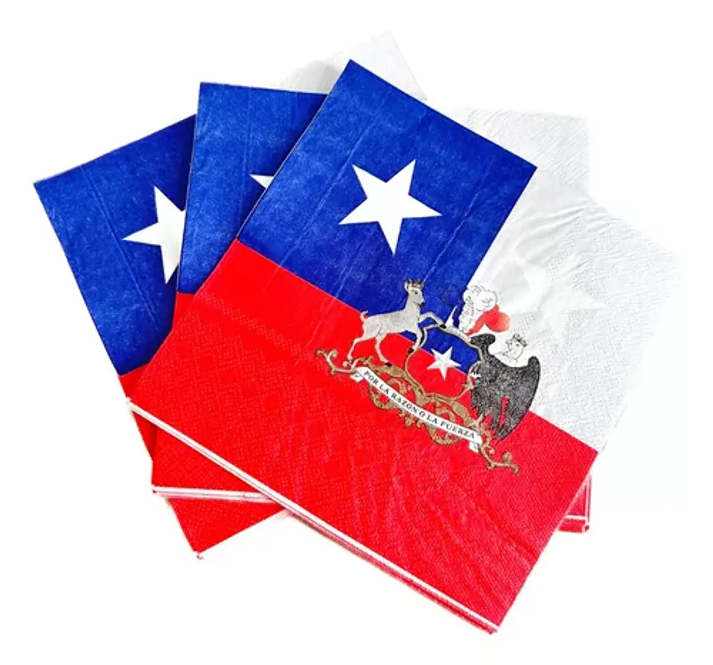 Pack20 Servilletas Fiestas Patrias Cotillon 18 Septiembre 2
