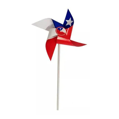 12x Remolino Bandera Chilena Fiestas Patrias
