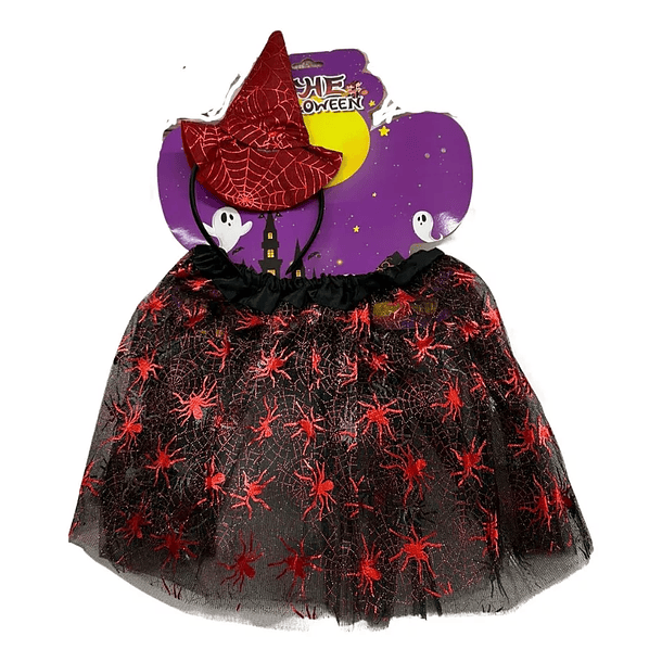 Vestido De Halloween Con Diseños Mixtos Para Disfraz 5