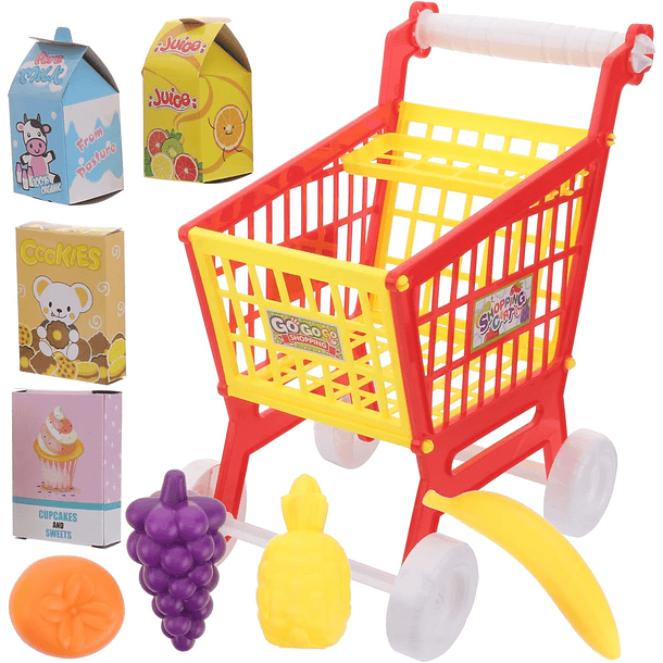 carrito de compras para niñas