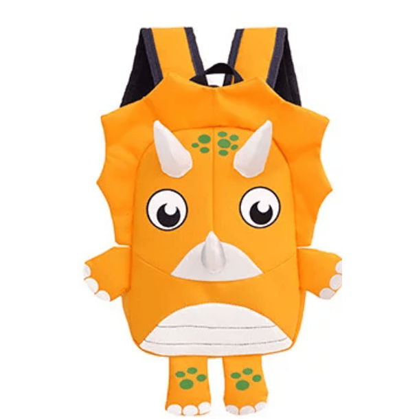 Mochila Infantil De Dinosaurio Escolar Varios Colores 4