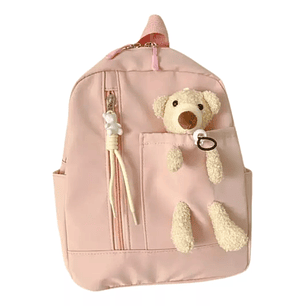 Mochila Infantil De Osito Varios Colores