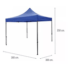 Carpa Toldo Retractil Plegable Reforzado Impermeable Verano 2