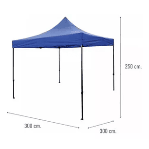 Carpa Toldo Retractil Plegable Reforzado Impermeable Verano