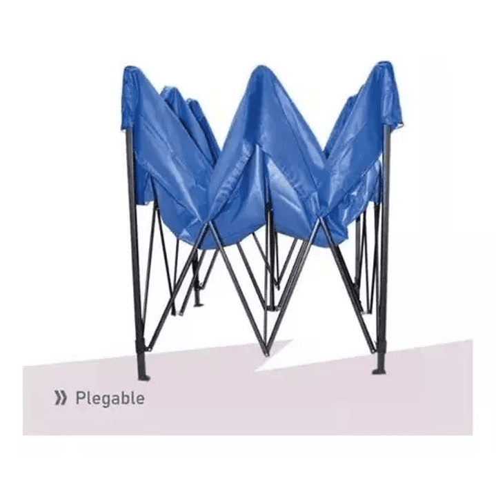 Carpa Toldo Retractil Plegable Reforzado Impermeable Verano 5