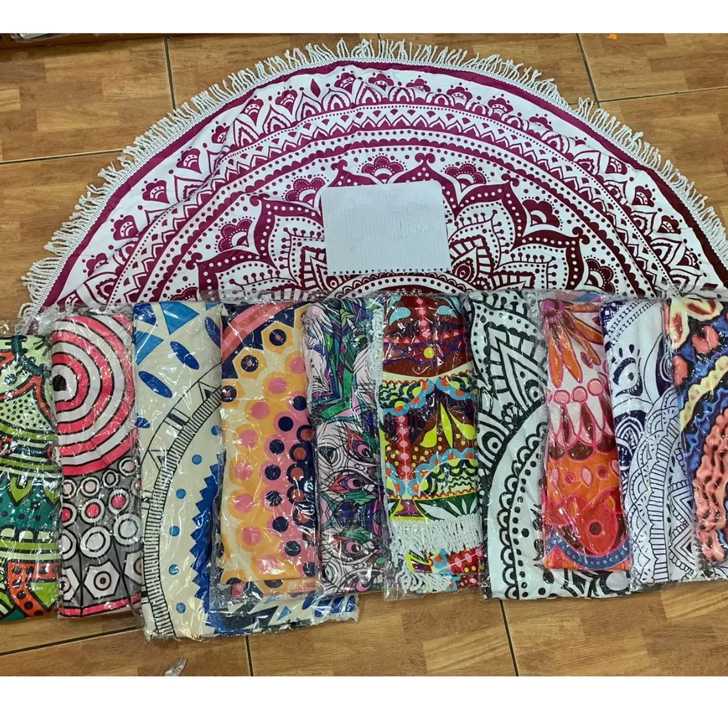 Manta Redonda Mandala Para Playa Manta Picnic Varios Modelos 10