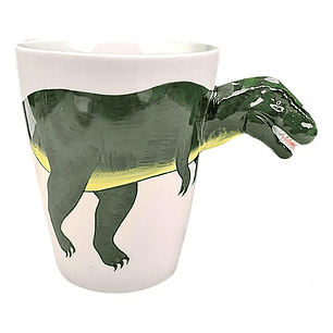 Taza Bonitas Con Forma De Dinosaurio, Bonita Taza De Cerámic