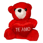 Oso De Peluche Sosteniendo Corazón Rojo Te Amo San Valentin 3